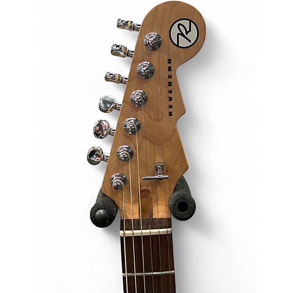 Used Reverend CHARGER 290 BIGSBY Seafoam Green Solid Body Electric Guitar