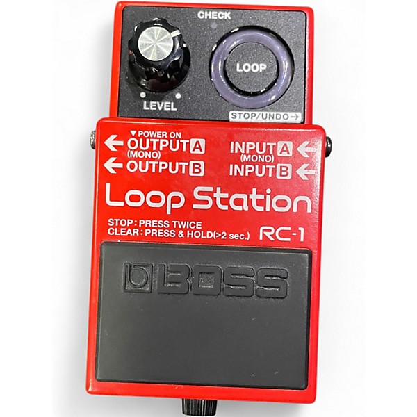 Used BOSS RC1 Loop Station Pedal