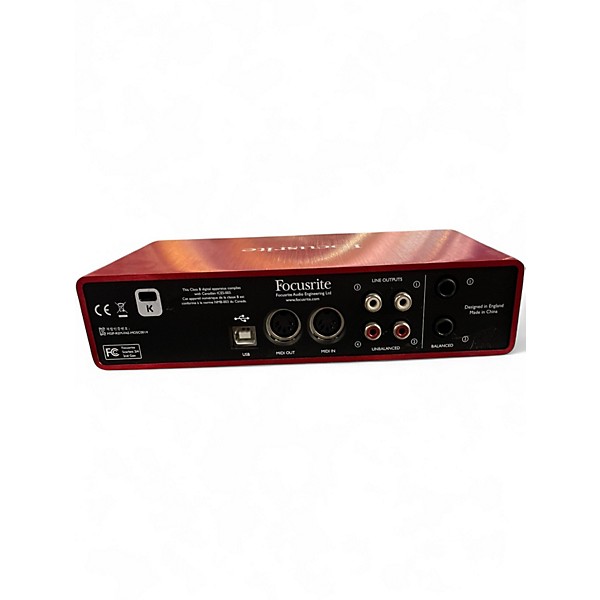 Used Focusrite Scarlett 2i4 Gen 2 Audio Interface