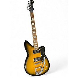 Used Reverend Warhawk 2 Tone Sunburst Solid Body Electric Guitar