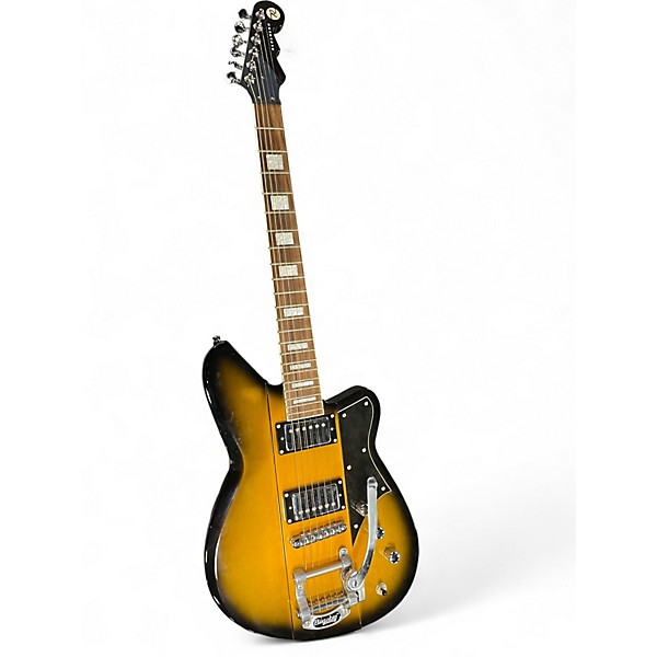Used Reverend Warhawk 2 Tone Sunburst Solid Body Electric Guitar