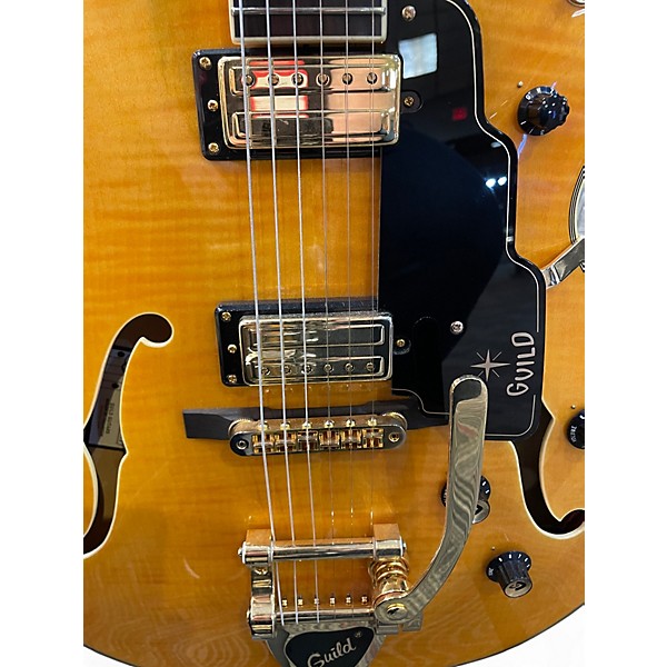 Used Guild STARFIRE VI FLAME MAPLE Hollow Body Electric Guitar