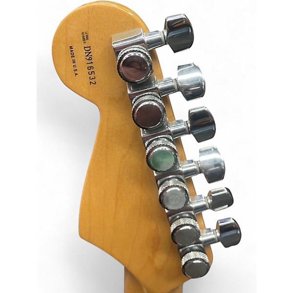 Used Fender American Deluxe Fat Stratocaster Cream Solid Body Electric Guitar