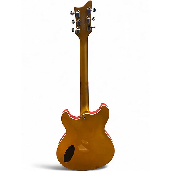 Used Rivolta Regata Classico Raccolto Metallic Hollow Body Electric Guitar