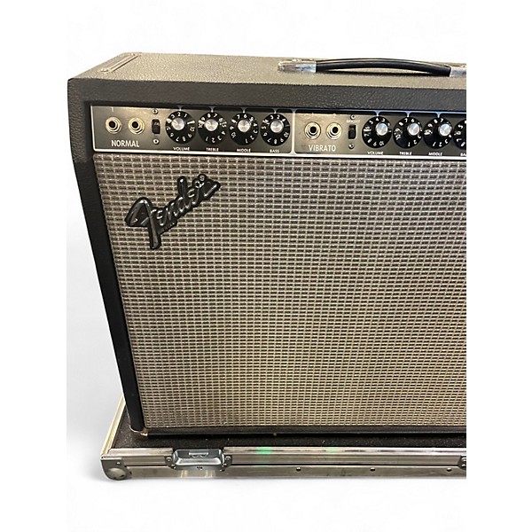 Vintage 1980s Fender Twin Reverb 2x12 Tube Guitar Combo Amp