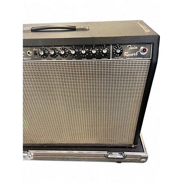 Vintage 1980s Fender Twin Reverb 2x12 Tube Guitar Combo Amp