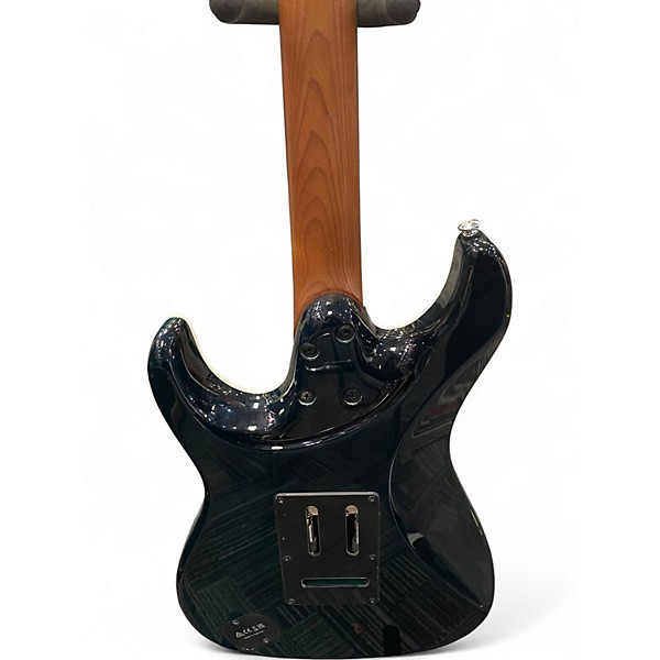 Used Ibanez AZ24P1QM AQUA BURST Solid Body Electric Guitar