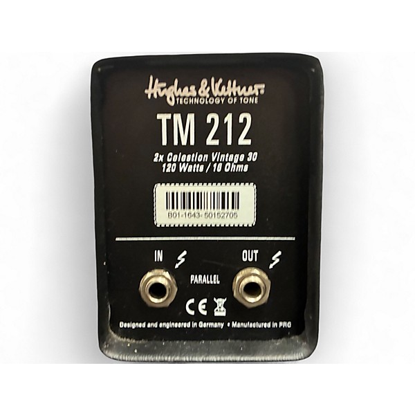 Used Hughes & Kettner TM212 2x12 Guitar Cabinet