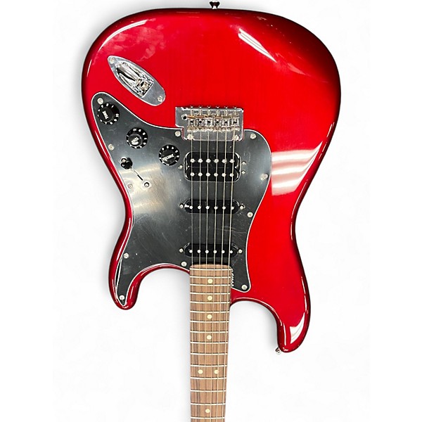Used Fender Player Stratocaster Candy Apple Red Solid Body Electric Guitar