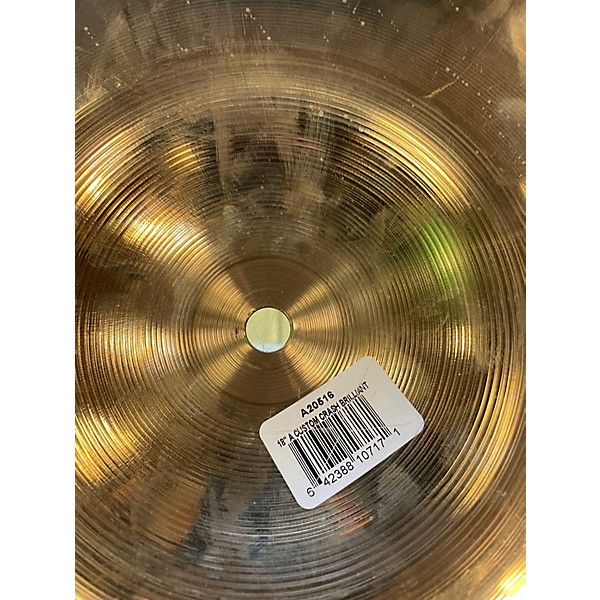 Used Zildjian 18in A Custom Crash Cymbal