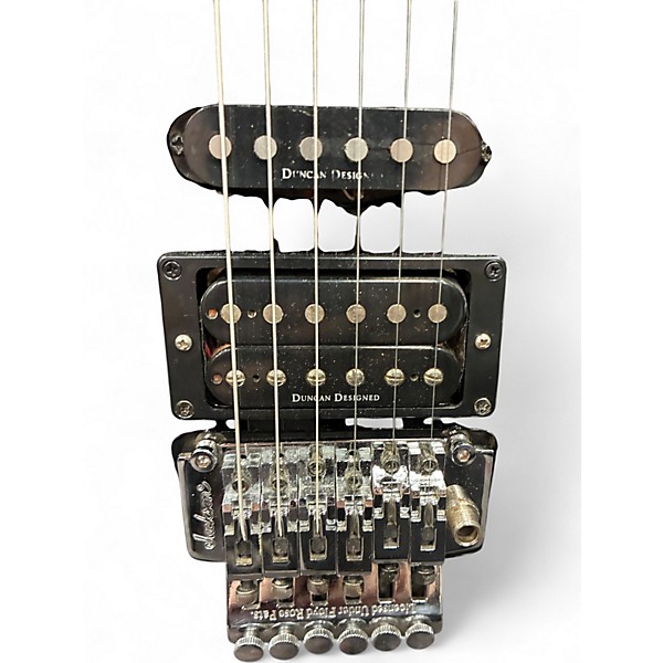 Used Jackson DK2S Sustainiac Black Solid Body Electric Guitar