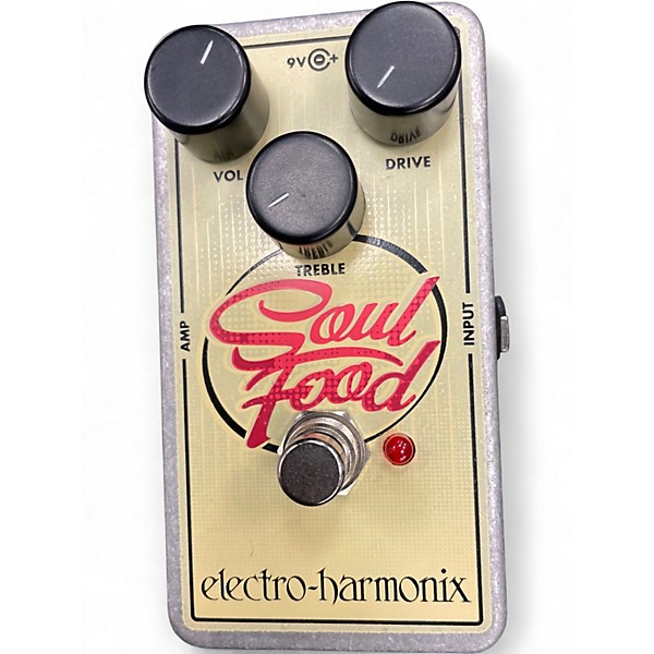 Used Electro-Harmonix Soul Food Overdrive Effect Pedal