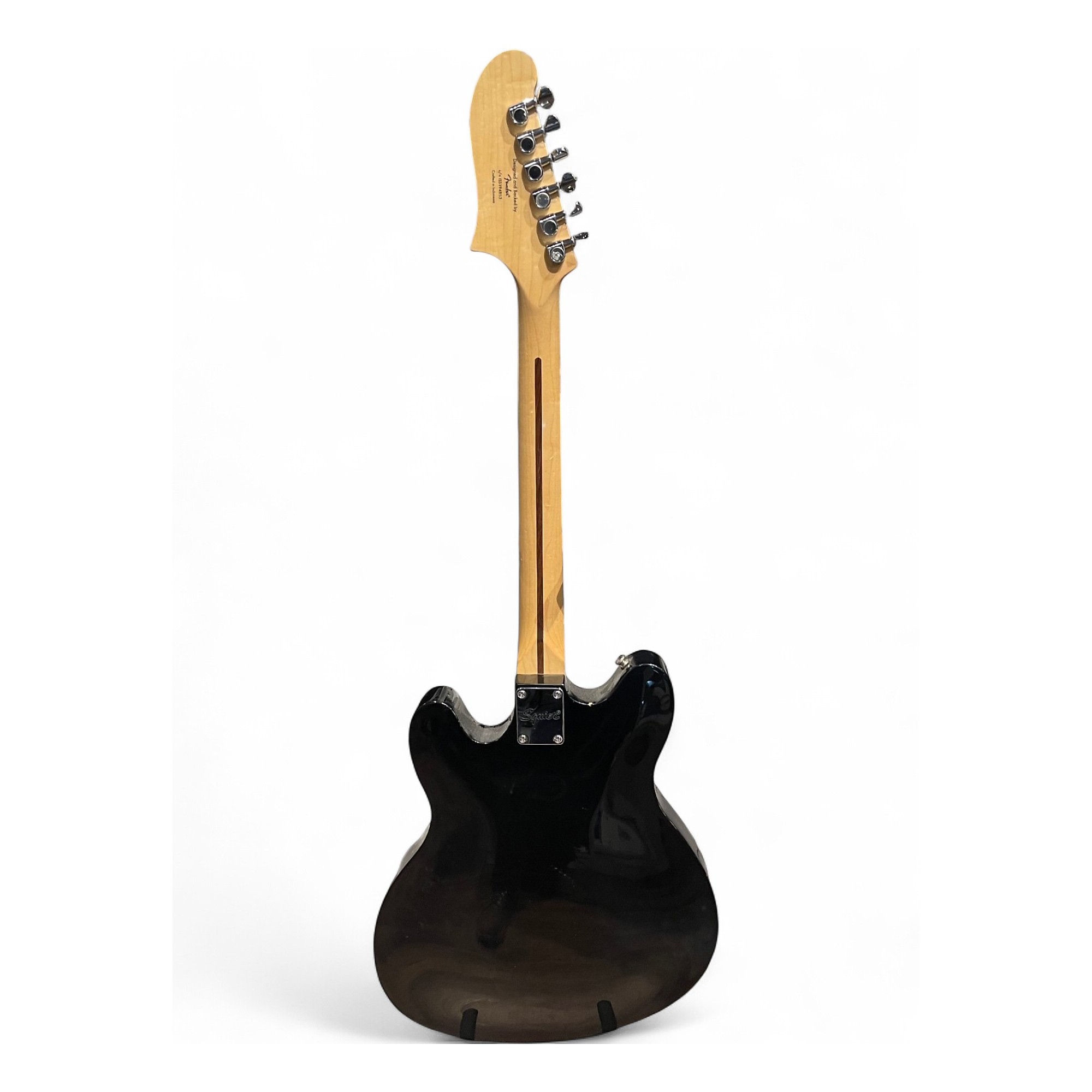 Used Squier Affinity Series Starcaster Black Hollow Body Electric