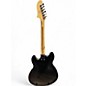 Used Squier Affinity Series Starcaster Black Hollow Body Electric Guitar