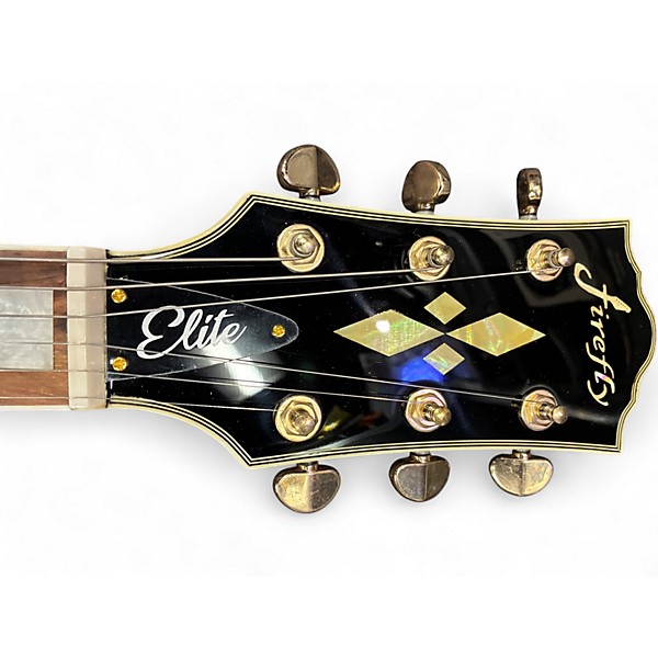 Used Firefly LP Elite P90 Black Solid Body Electric Guitar