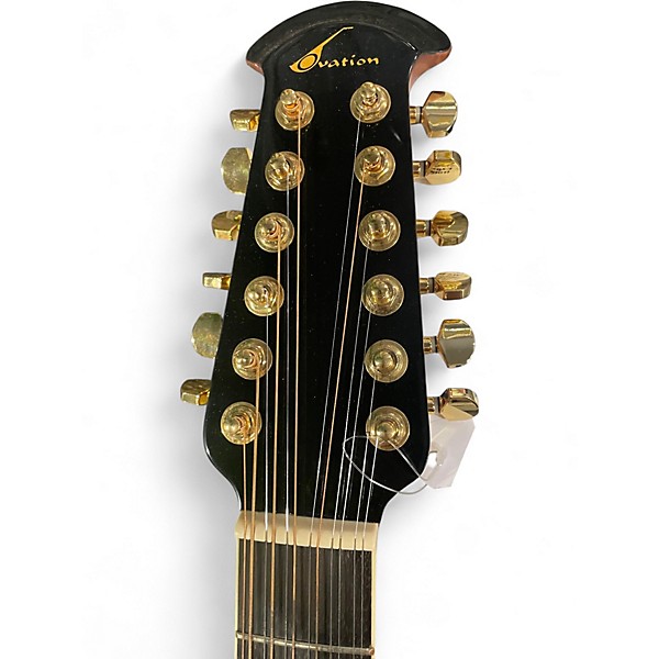 Used Ovation Celebrity CC 245 Cherry Sunburst 12 String Acoustic Guitar