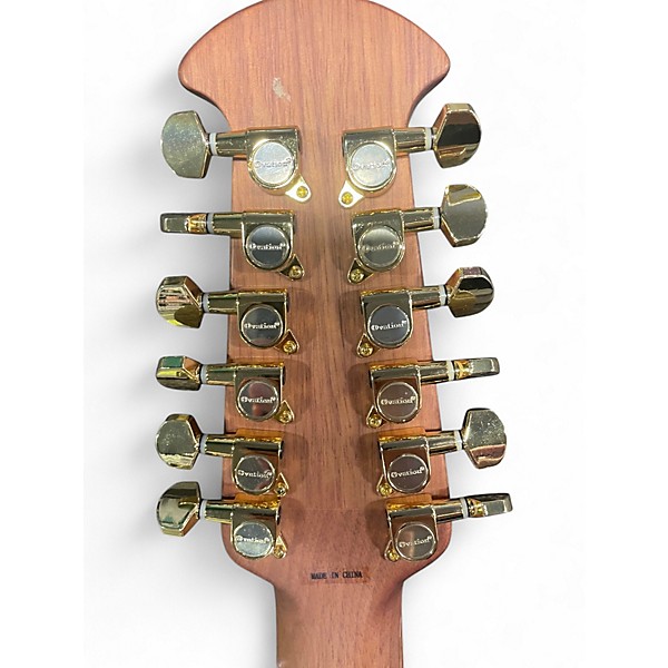 Used Ovation Celebrity CC 245 Cherry Sunburst 12 String Acoustic Guitar