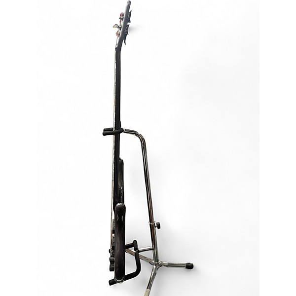 Used Gtx By Ovation GB45 Grey Metallic Electric Bass Guitar