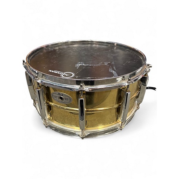 Used Pearl 6.5X14 SENSITONE BRASS Drum