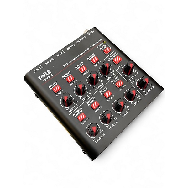Used Pyle PMAX8 Unpowered Mixer
