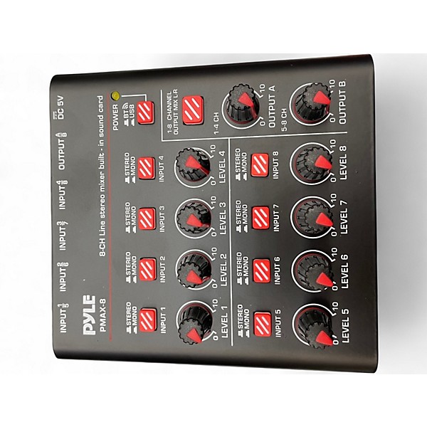 Used Pyle PMAX8 Unpowered Mixer