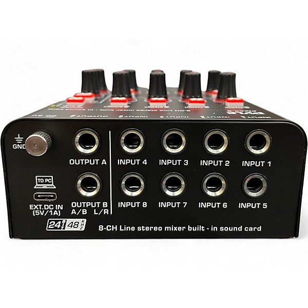 Used Pyle PMAX8 Unpowered Mixer