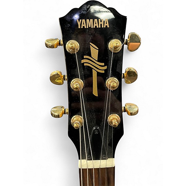 Vintage 1995 Yamaha AEX500 Sunburst Hollow Body Electric Guitar