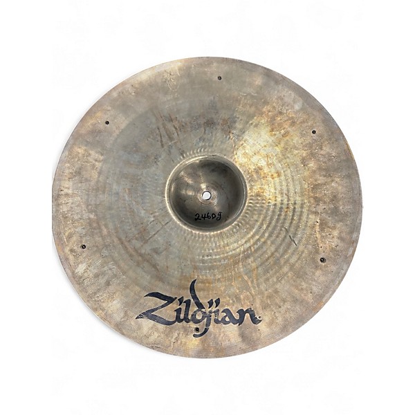 Used Zildjian 20in A Custom Medium Sizzle Ride Cymbal