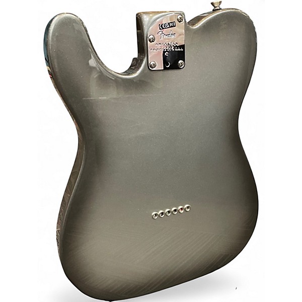 Used Fender American Professional II Telecaster Mercury Solid Body Electric Guitar