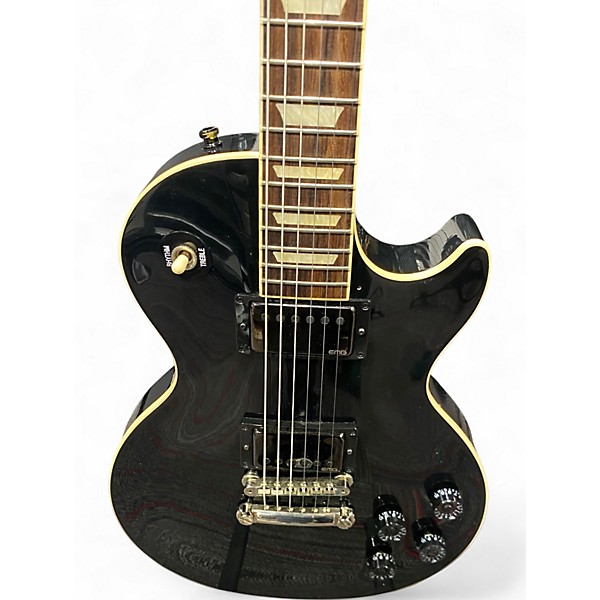 Used 2022 Gibson Les Paul Classic Black Solid Body Electric Guitar