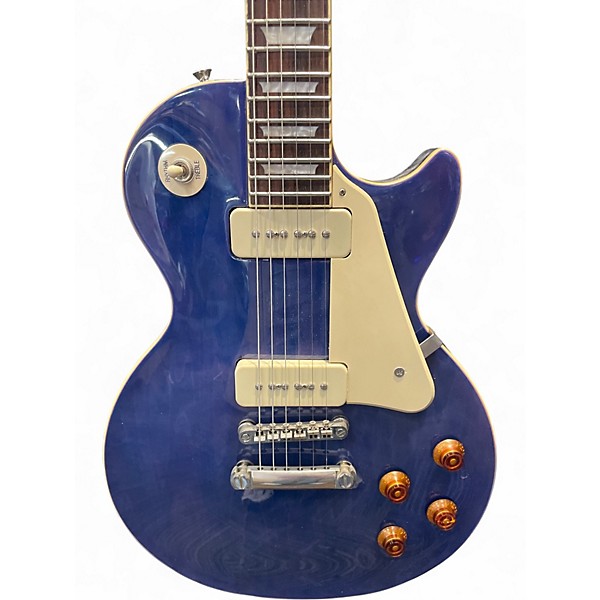 Used Epiphone 1956 Reissue Les Paul Pro Chicago Blue Solid Body Electric Guitar
