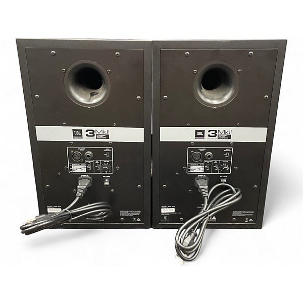 Used JBL 308P MkII 8" Powered Studio Monitor Pair Powered Monitor