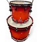Used ddrum 5 Piece AMX DOMINION Orange Drum Kit
