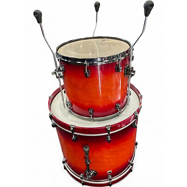 Used ddrum 5 Piece AMX DOMINION Orange Drum Kit