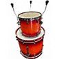 Used ddrum 5 Piece AMX DOMINION Orange Drum Kit