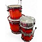 Used ddrum 5 Piece AMX DOMINION Orange Drum Kit