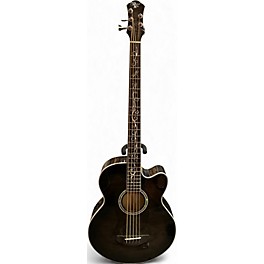 Used Michael Kelly MKDF5 5 String Dragonfly Acoustic Electric Black Acoustic Bass Guitar