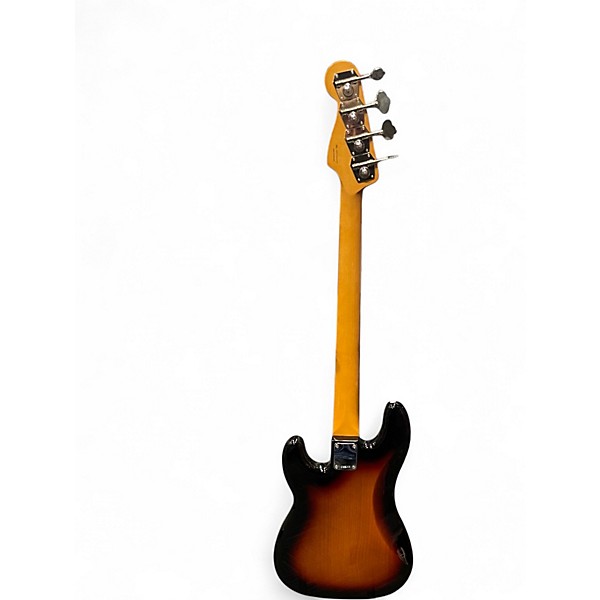 Used Fender vintera 60s precision bass 3 Tone Sunburst Electric Bass Guitar