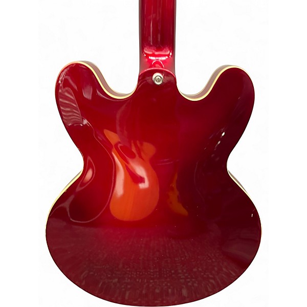 Used Epiphone Riviera E360TD Cherry Hollow Body Electric Guitar