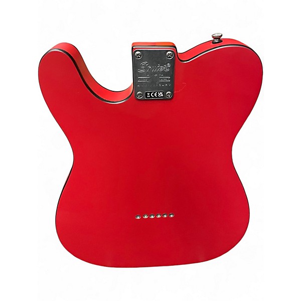 Used Squier 40TH ANNIVERSARY TELECASTER Dakota Red Solid Body Electric Guitar