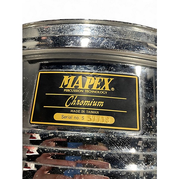Used Mapex 6.5X14 Chromium Chrome Drum