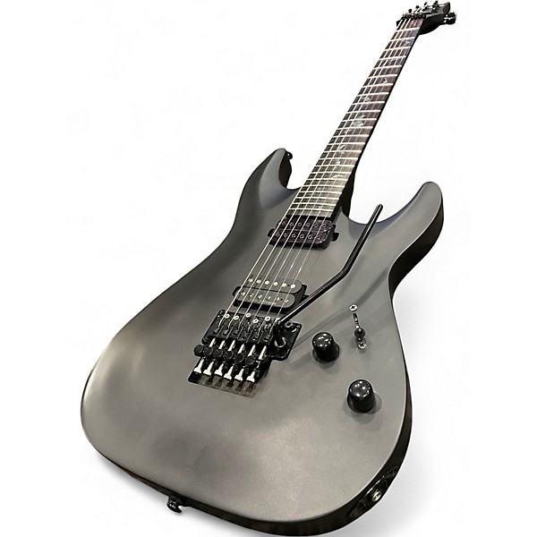 Used Schecter Guitar Research DAMIEN 6 FR Black Solid Body Electric Guitar