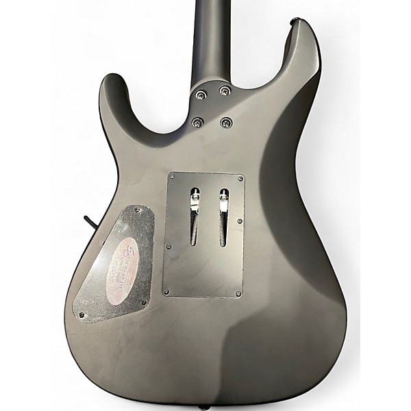 Used Schecter Guitar Research DAMIEN 6 FR Black Solid Body Electric Guitar