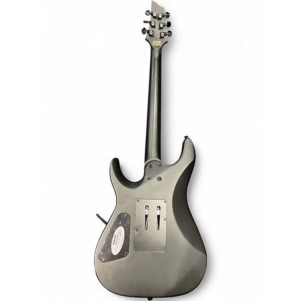 Used Schecter Guitar Research DAMIEN 6 FR Black Solid Body Electric Guitar