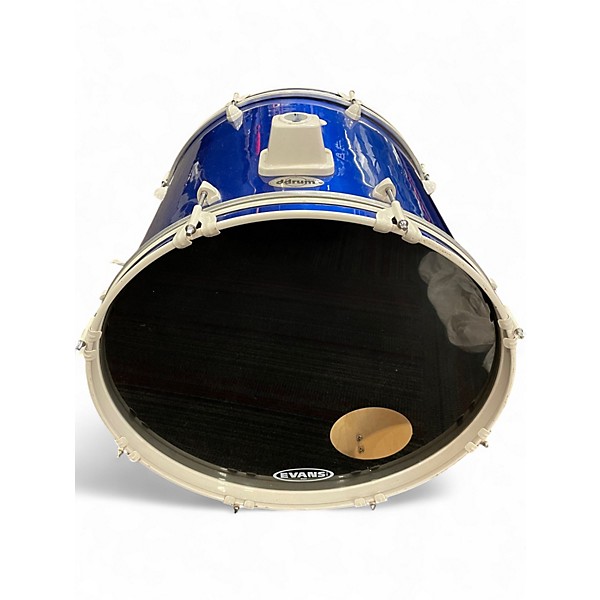 Used ddrum 5 Piece Diablo Blue Drum Kit