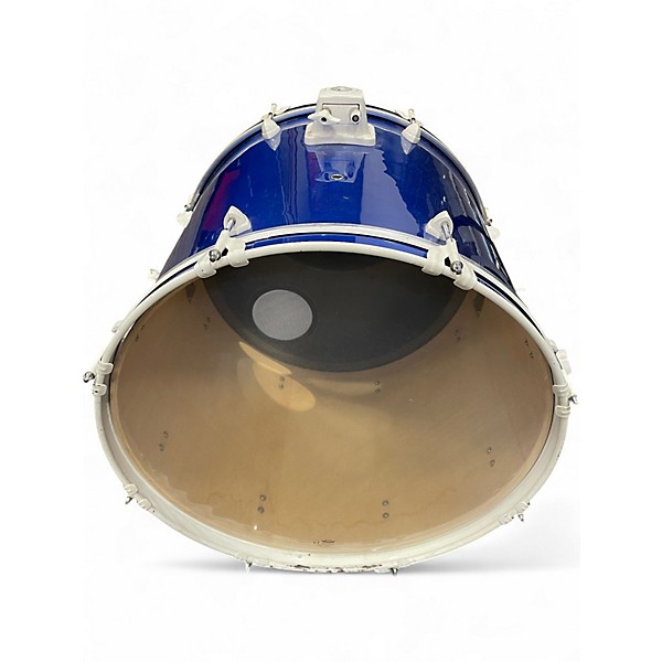 Used ddrum 5 Piece Diablo Blue Drum Kit