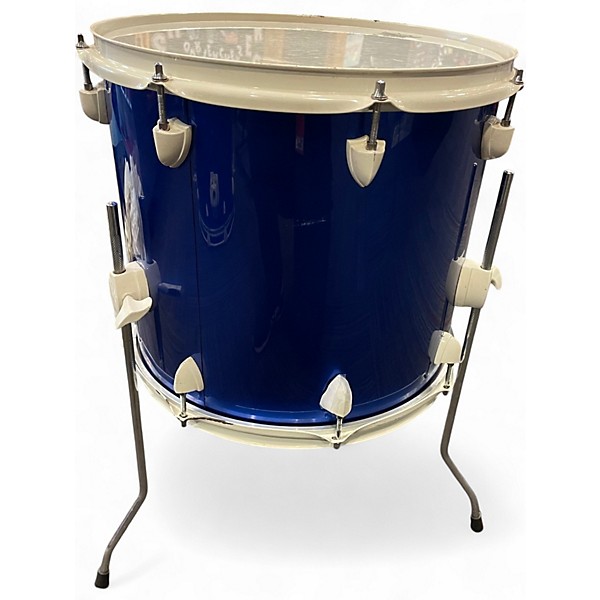 Used ddrum 5 Piece Diablo Blue Drum Kit