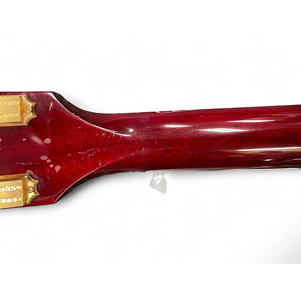 Used 2006 Gibson Les Paul Studio Premium Plus AAA Flame wine red Solid Body Electric Guitar