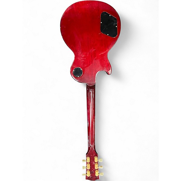 Used 2006 Gibson Les Paul Studio Premium Plus AAA Flame wine red Solid Body Electric Guitar