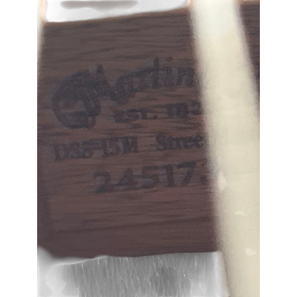 Used 2022 Martin DSS-15M Worn Natural Acoustic Guitar